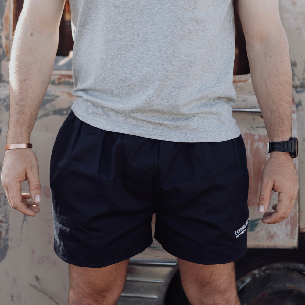 
                  
                    COTTON RUGBY SHORTS
                  
                