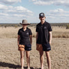  NAVY & TAN RUGBY SHORTS