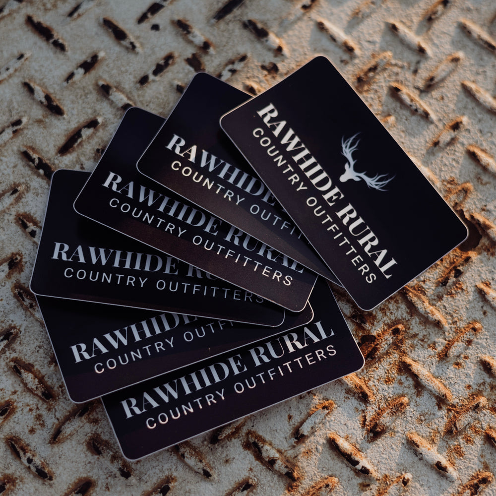 RAWHIDE RURAL STICKER